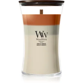 WoodWick Trilogy Vanilla Embers Duftlys 610g