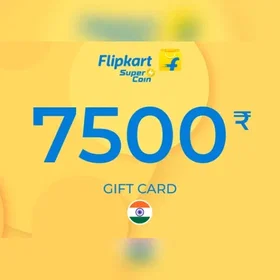 Flipkart SuperCoin Gift Card 7500 INR