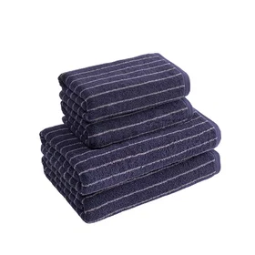 Sensei Maison Ensemble de bain Indigo 4 pièces