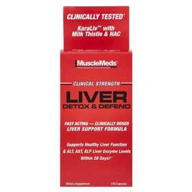 Musclemeds Liver Detox & Defend 120 Capsules