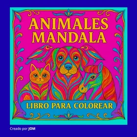 Mandalas De Animales Färgläggningsbok