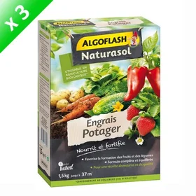 ALGOFLASH NATURASOL Engrais Potager 15kg