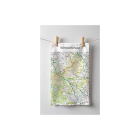 The Sugar Shed OS Map Northumberland National Park Köksduk