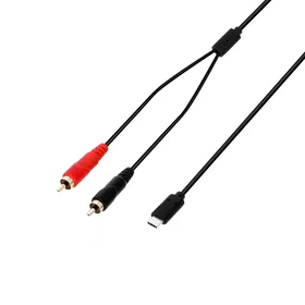 Adam Hall USB-C till 2x RCA Kabel 3m K3YCCUSBC0300