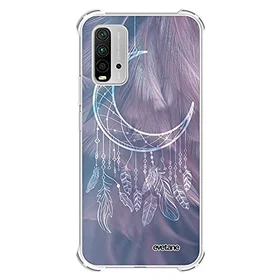 Evetane Silikonfodral med Förstärkta Hörn för Xiaomi Redmi 9T