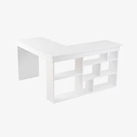 Homitis Skrivebord 130x120x72cm
