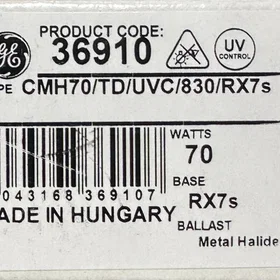 General Electric CMH TD RX7S 70W