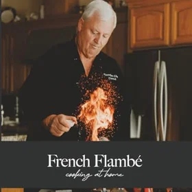 Fat Fransk Flambé Matlagning Hemma