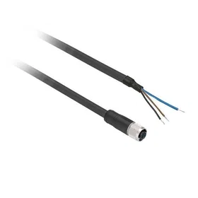 Telemecanique XZCP0566L5 Câble Capteur M8 3-pin Femelle Droit 5 m PUR