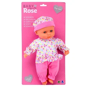 Baby Rose Doll avec Sons 30cm 27443