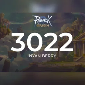 Ragnarok Origin 3,022 Nyan Berry Direct Top-Up