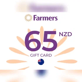 Farmers Gift Card 65 NZD