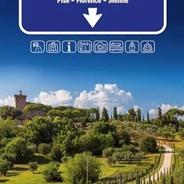 Kümmerly Toscana Pisa Florens Siena karta