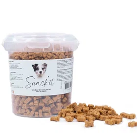 Snack'it Semi-Moist Mini Knogler Ost 500g