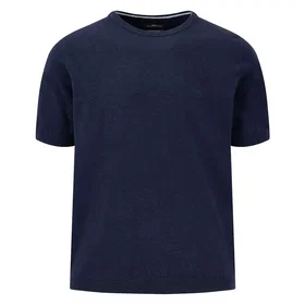 FYNCH-HATTON Cotton Linen Shortsleeve Sweater 2-Pack (Men's)