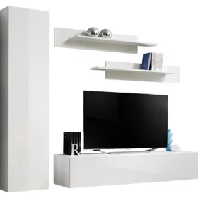 MEUBLORAMA AM-FLY-WW FY G1*3C/67KG Meuble TV 5 étagères