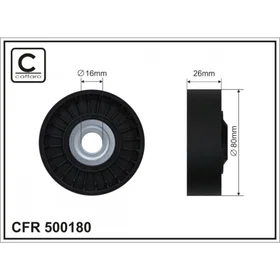 CAFFARO Ohjauspullia 500180