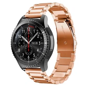 Cadorabo Rostfritt stål band armband 22mm för Samsung Galaxy Gear S3/Gear 2