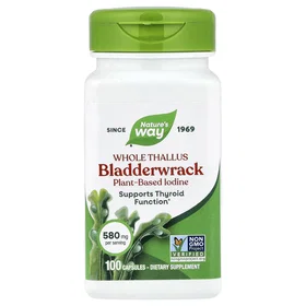 Nature's Way Bladderwrack Whole Thallus 580mg 100 Kapslar