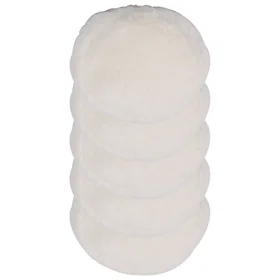 vidaXL Poleringspad Sett Flerfarget Skum & Ull Fleece Bilvask Plus