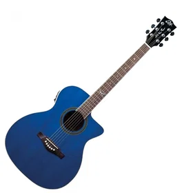 Eko Guitars NXT A100CE Electro Acoustic See Through Blue