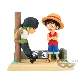 Banpresto Log Stories One Piece Monkey D Luffy & Roronoa Zoro 7cm