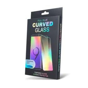 UV5D Heltäckande skärmskydd härdat glas för iPhone 11 Pro Max/XS Max