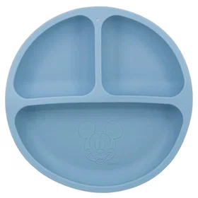 STOR Mickey Mouse Divided Silicone Plate