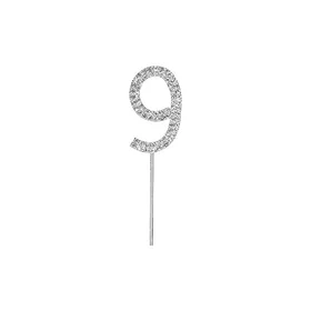 Cake Star Toppsiffran Diamant nr 9
