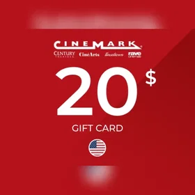 Cinemark Gavekort 20 USD