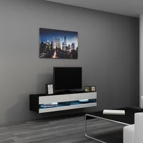 Cama Meble VIGO RTVVIGO140Ncb TV-ställ 30x140x40cm