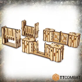 TTCombat Iron Labyrinth Doors MDF