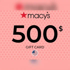 Macy's gavekort 500 USD