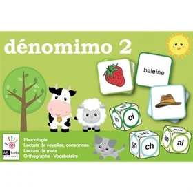 DENOMIMO 2 Cartes Flash Éducatives