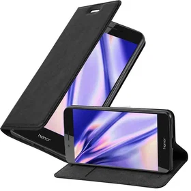 Cadorabo Plånboksfodral med Magnetisk Stängning, Ståfunktion och Kortficka för Honor 6C