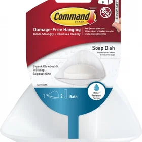 3M Soap Dish Plastic BATH14 (White)