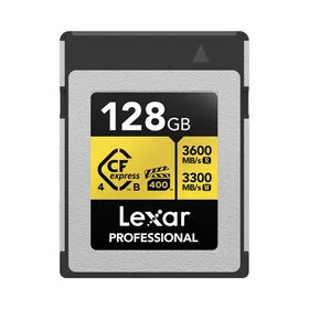 Lexar CFexpress Pro Gold R3600/W3300 128GB