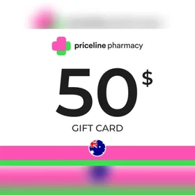Priceline Pharmacy Gavekort 50 AUD