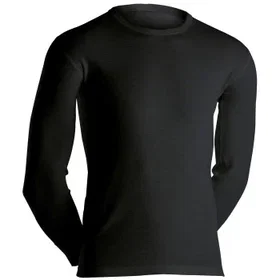 Dovre Langærmet Uld Crew Neck Skjorte (Mænd)