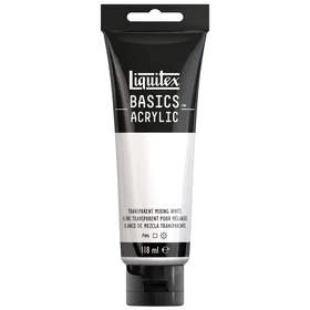 Liquitex Akrylfärg Basics Transparent Mixing White 118ml