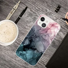 Marmordesign Etfodral för iPhone 14 Plus