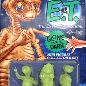 Doctor E.T. The Extra-Terrestrial Glowing Mini Figures Set 8437017951414