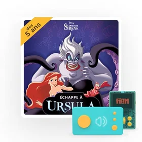 Disney La Petite Sirène Échappe à Ursula Ljudbok