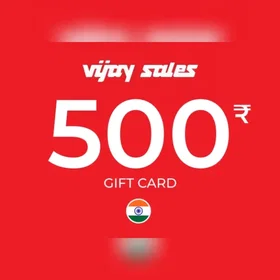 Vijay Sales Gavekort 500 INR