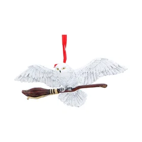 Nemesis Now B7633B26 Harry Potter Hedwig In Flight Hanging Ornament