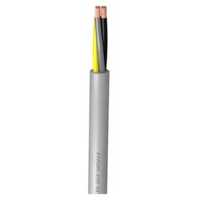 Dolphin Charger H05vv-f Electrical Cable 2.5 Mm2 50 M Grey