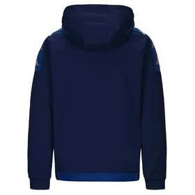 Kappa Grevolo Full Zip Sweatshirt Blå XL Man