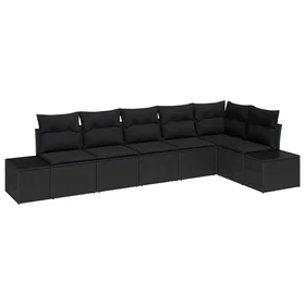 vidaXL Garden Sofa Set with Cushion 6 Pieces 3347083