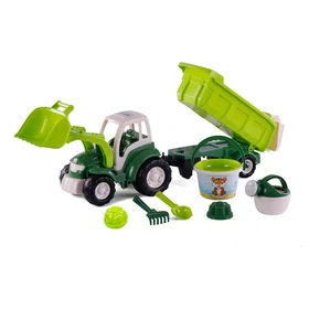 Wader Traktor Tipptrailer Sandkasseleker