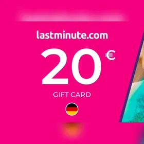 lastminute.com Travel Gavekort 20 EUR